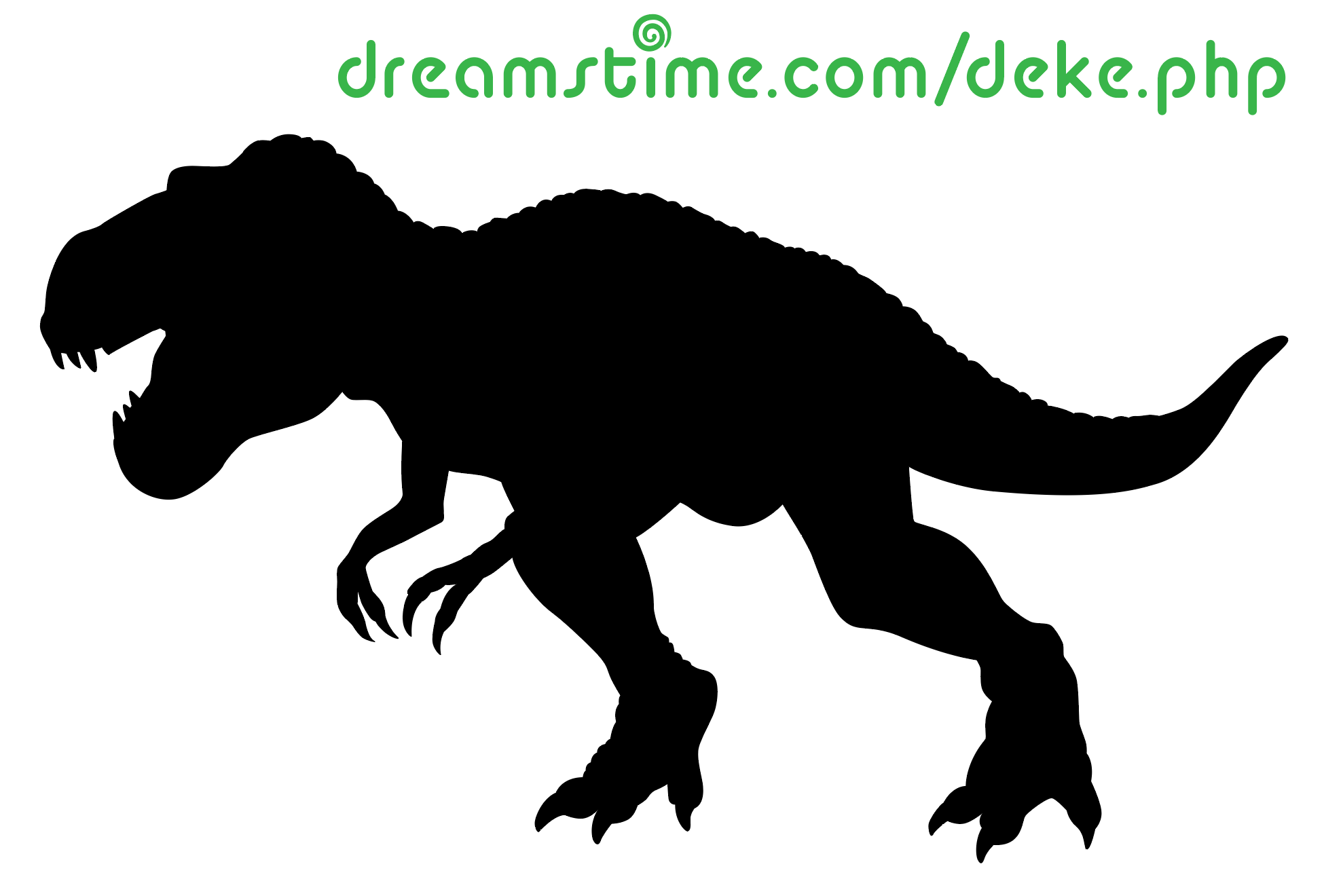 A vector T-rex courtesy of Dreamstime.com