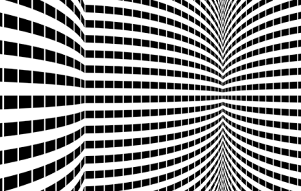 adobe photoshop - How to do line optical illusion art effects